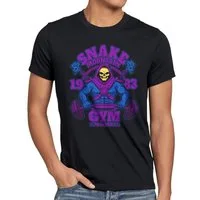 style3 T-Shirt Snake Mountain Gym master universe mountain skeletor he-man serie