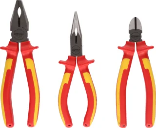 KS Tools ERGOTORQUE VDE Zangen-Satz, 3-tlg - 117.1110