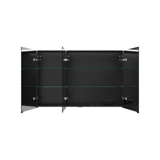 Burgbad Spiegelschrank Eqio 800x1200x170 Marone Dekor Trüffel, SPGT120RF2012 SPGT120RF2012