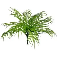 Kunstpalme Künstlicher Palmblattbusch mit 10 Palmblätter, ca. 48cm. Zimmerpflanze, naninoa GmbH, Höhe 48.00 cm