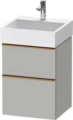 Duravit D-Neo Waschtischunterbau wandhängend Betongrau Matt 484x442x625 mm - DE4370004070000 DE4370004070000