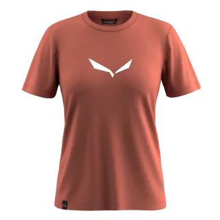 SALEWA - Solidlogo Dri-Release® T-Shirt Damen - Rot (Gr.46)