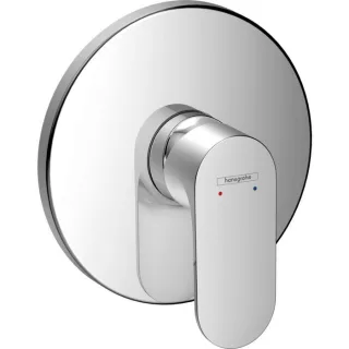 hansgrohe Rebris S Fertigmontageset 72667000 Unterputz Brausearmatur, 1 Verbraucher, chrom