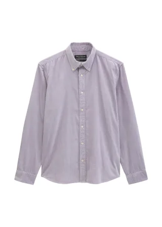 Marc OPolo Casual - Cord-Hemd regular Lilac Dawn - Gr. - M