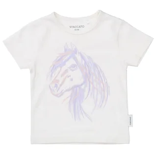 STACCATO - Md.-T-Shirt pearl white - Gr. - 110