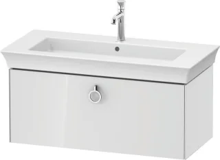 Duravit White Tulip Waschtischunterbau wandhängend Weiß Hochglanz 984x458x410 mm - WT425208585 WT425208585