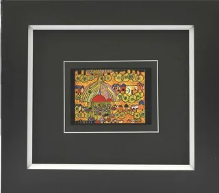 Kunstdruck HUNDERTWASSER
