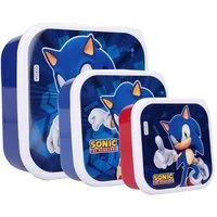 Vadobag Lunchbox Snackbox 3 tlg. Brotboxen, Polypropeen (PP), Polystyreen (PS), (3-tlg)
