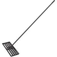Clanmacy Rasenrechen Rasen rakel 75X25cm Profi Rasen rakel Rakel zum Sanden Abziehen