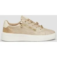 s.Oliver Sneakers Sneaker Sneaker mit Reißverschluss-Detail und Plateau-Sohle