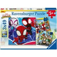 Ravensburger Puzzle Spideys Abenteuer, 147 Puzzleteile, Made in Europe