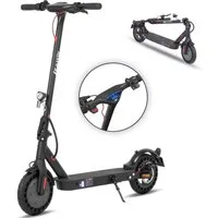 ZWHEEL E-Scooter mit Straßenzulassung 10'' Elektroroller, Reichweite 40km, klappbar, 500 W, 20 km/h, (mit Schutzblechen, E-ABS+Scheibenbremse, bis zu 120kg), E-roller, Doppels Bremssystem, Stoßdämpfung, mit APP