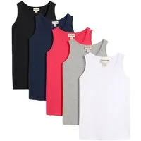 bonprix Longtop (Packung, 5-tlg) figurumspielende Passform, po-bedeckend