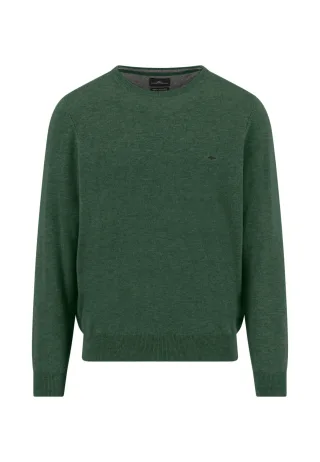 FYNCH-HATTON - O-Neck, Merino Cashmere - Gr. - 3XL