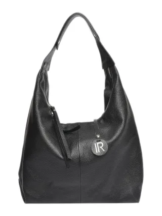 Isabella Rhea Schwarz Rindsledertasche