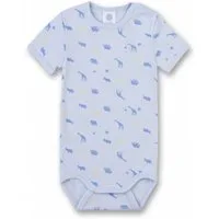 Sanetta Kurzarmbody Baby Kurzarmbody aus Bio-Baumwolle mit Tiermuster