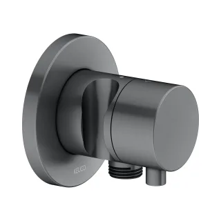 Keuco 2-Wege Umstellv. IXMO Comfort 59556, Schlauchan./Brauseh.,rund,Schwchr.geb., 59556131201 59556131201