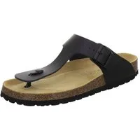 AFS-Schuhe 310723 Zehentrenner Pantolette für Herren aus Leder mit Fußbett, Made in Germany