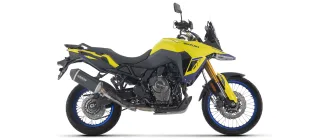 Sport Auspuff Arrow Explorer BLACK Suzuki V-Strom 800 DE /SE Bj.2023-2026 EURO5/EURO5+/eintragungsfrei