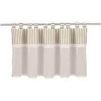 Neusser Collection Gardine Neusser Collection Schlaufenpanneau Serafina grau