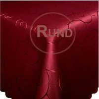 Bronze Tischdecke ORAMENTE Tischdecke Weinrot Rund 135 cm bügelfrei, strapazierfähig, bügelfrei