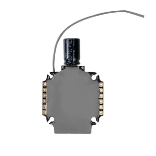 25.5x25.5mm DarwinFPV F411 Flight Controller with 5V BEC 45A 3-6S ESC ELRS 2.4G Receiver AIO Compatible with CineApe35 F