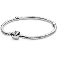 Pandora Charm-Armband Moments Verspieltes Zylinder Verschluss Schlangen Gliederarmband