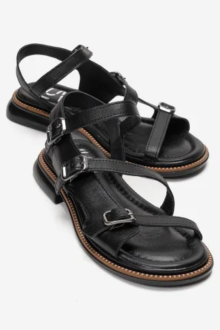 Morez Leder-Sandale