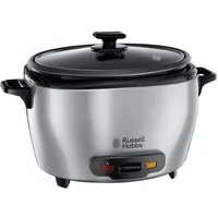 RUSSELL HOBBS Reiskocher 23570-56 MaxiCook, 1000 W, groß: 2,5 l, antihaftbeschitet, inkl. Dampfkorb, Reislöffel&Messbecher