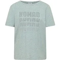 CECIL Kurzarmshirt EOS_ Zebra FP Burnout T-Shirt