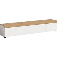 Home affaire Lowboard Svala, Breite 180 cm, 3 Klappen, 3 Fächer (1 St), 3 Klappen, Lowboard, TV-Möbel, Wohnschrank