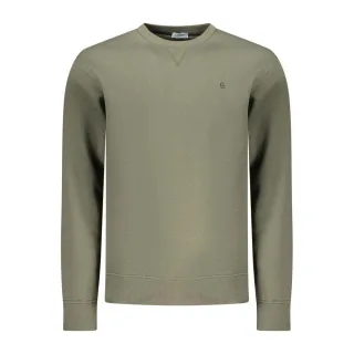 Coveri Moving Grünes Baumwolle Herren Sweatshirt
