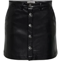 ONLY Lederrock Amazing-Liora (1-tlg) Plain/ohne Details
