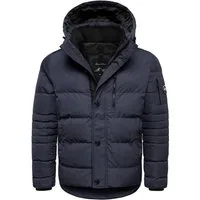 Amaci&Sons Winterjacke AKRON Winterjacke Herren Gefütterte Winter Jacke für Männer mit Kapuze
