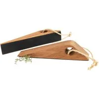 Holz Frank Bodentürstopper Türstopper aus geölter Eiche mit Hanfkordel – rutschfest & modern