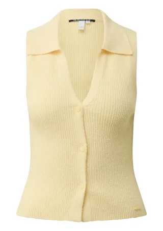 qs - Strickpullunder gelb - Gr. - XS