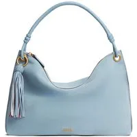 Tommy Hilfiger Schultertasche TH STATEMENT LEATHER BAG SUEDE, Damen Tragetasche, Handtasche mit modischen Quasten