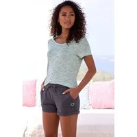 Vivance Dreams by Lascana Shorty (Set, 2 tlg) mit schönem Melange-Effekt