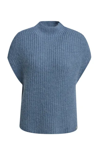 Smith&Soul - Hairy Slipover jeansblue - Gr. - XL