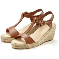 LASCANA Sommerschuh, Keilsandalette, Sandale, Sandalette mit Keilabsatz VEGAN