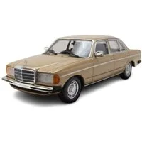 Maxichamps Modellauto Mercedes 230E W123 1982 gold metallic, Maßstab 1:43