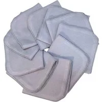 Babymajawelt Waschlappen Ultraweiche Baby Waschlappen Molton Tücher 25x25cm, Baumwolle (10-St), Nachhaltig, DIY-Feuchttücher, Wiederverwendbar, Babyausstattung