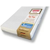 Hybridschaum-Matratze NEUHEIT, PREMIUM Flipper, 90x200, 140x200 cm, langlebig RG 39, OTTO home, 25 cm hoch, besondere, ergonomische Schulterzone, H2+3/H3+4/H4+H5, Wendematratze