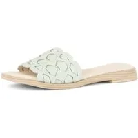Gabor Pantolette Blockabsatz, Sommerschuh mit hübschen Flechtriemen