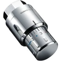 Oventrop Heizkörperthermostat, Uni SH M 30 x 1,5 Skalenkappe 0 ^ 1-5, mit Nullstellung - verchromt