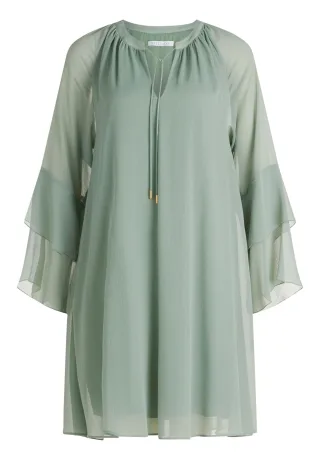 Betty & Co - Chiffonkleid Lily Pad - Gr. - 38