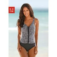 LASCANA Badeanzug mit trendigem Animalprint und Shaping-Effekt