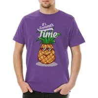 Urban Backwoods Print-Shirt Pineapple Summer Time Herren T-Shirt Ananas Cocktail Bar Barkeeper (1-tlg) Wirt Mixer Beach Strand
