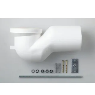 LAUFEN Ablaufbogen,Ablaufbogen 125mm, für Stand-Klosett mit Unterputzspülkasten, 89902.7, 8990270000 H8990270000001