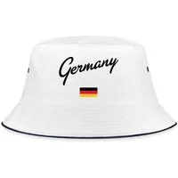 Spreadshirt Sonnenhut Germany Schriftzug Deutschland Fan Fischerhut (1-St)